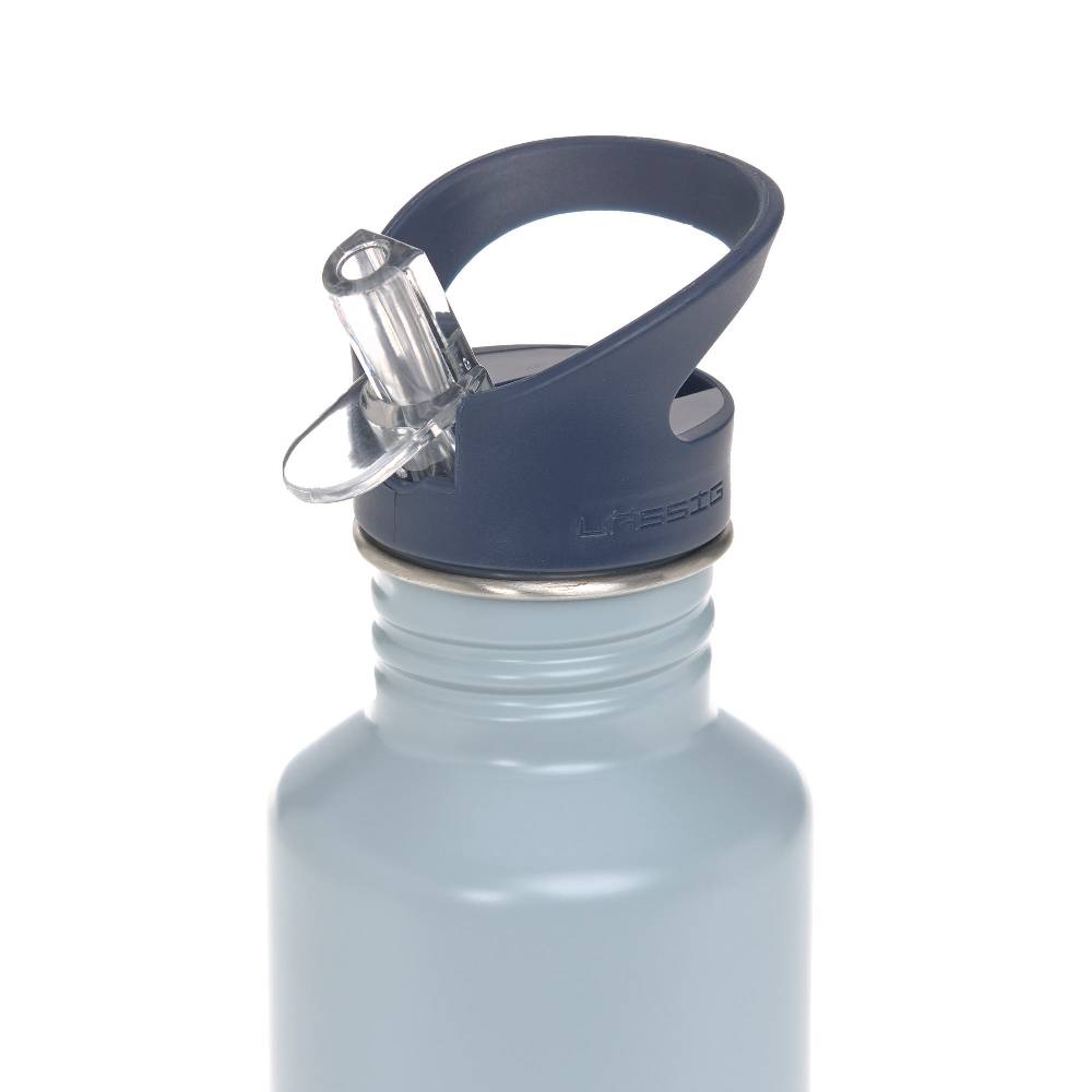 Lässig Edelstahl Kinder Trinkflasche - Unique, Hellblau Preisnachlass