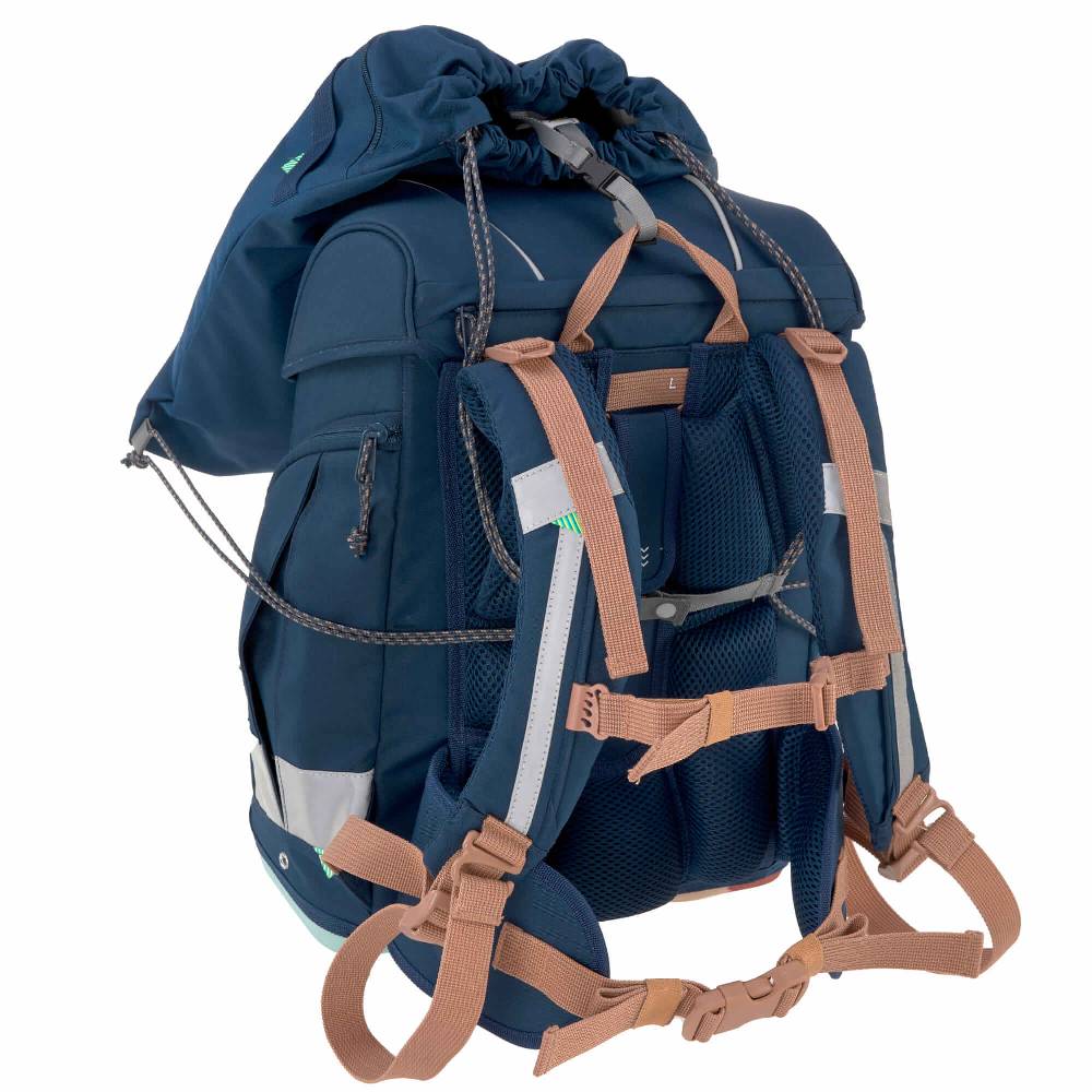 Lässig Schulranzen Set 7-teilig, Boxy Unique Navy Black Friday