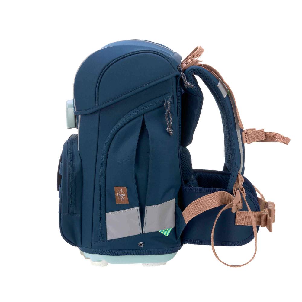 Lässig Schulranzen Set 7-teilig, Boxy Unique Navy Black Friday