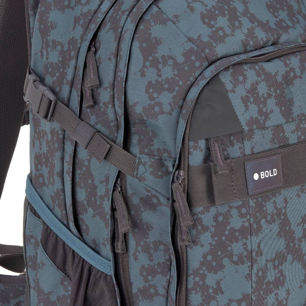 Lässig Schulrucksack - BOLD Origin Spots, Blau Heißer Verkauf
