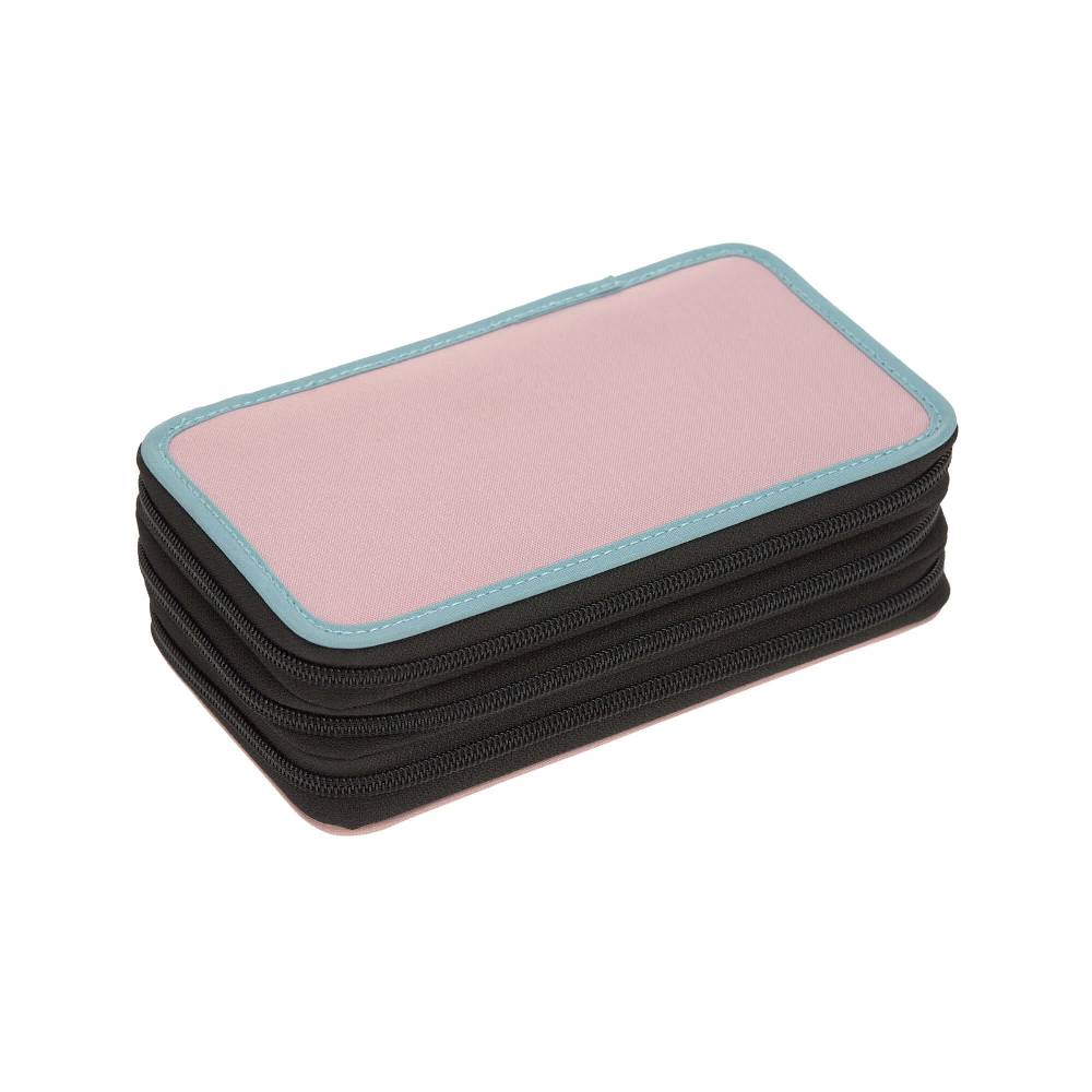 Lässig Federmäppchen - Unique Rose Blue Black Neueste Mode