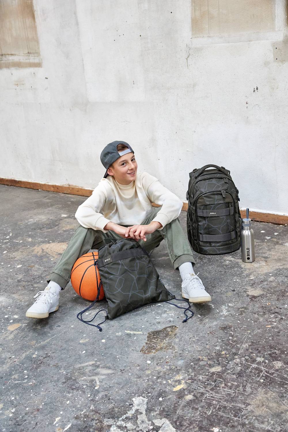 Lässig Schulrucksack - BOLD Origin Edges, Grau Bestseller