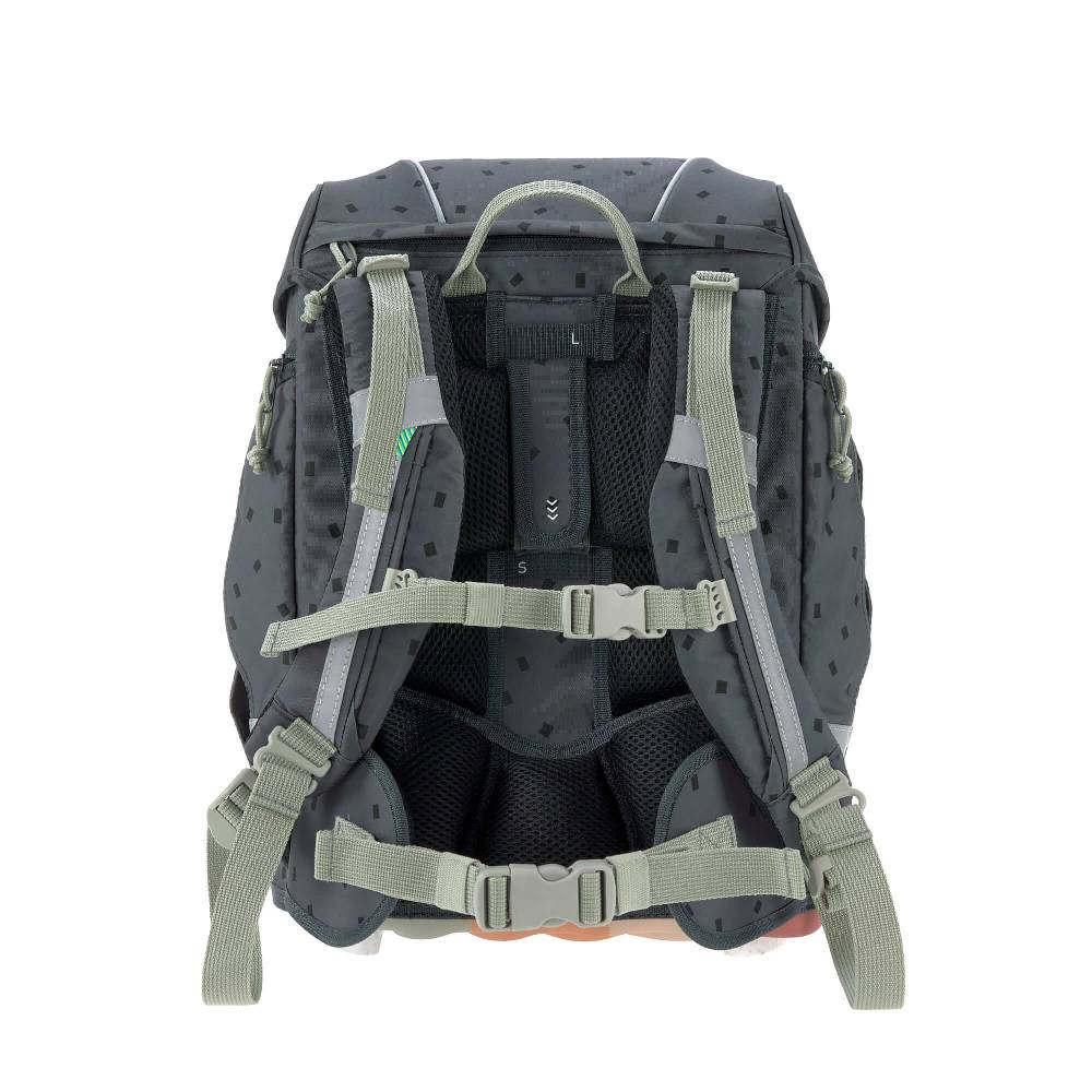 Lässig Schulranzen Set 7-teilig, Boxy Unique Speckles Anthracite Räumungsverkauf