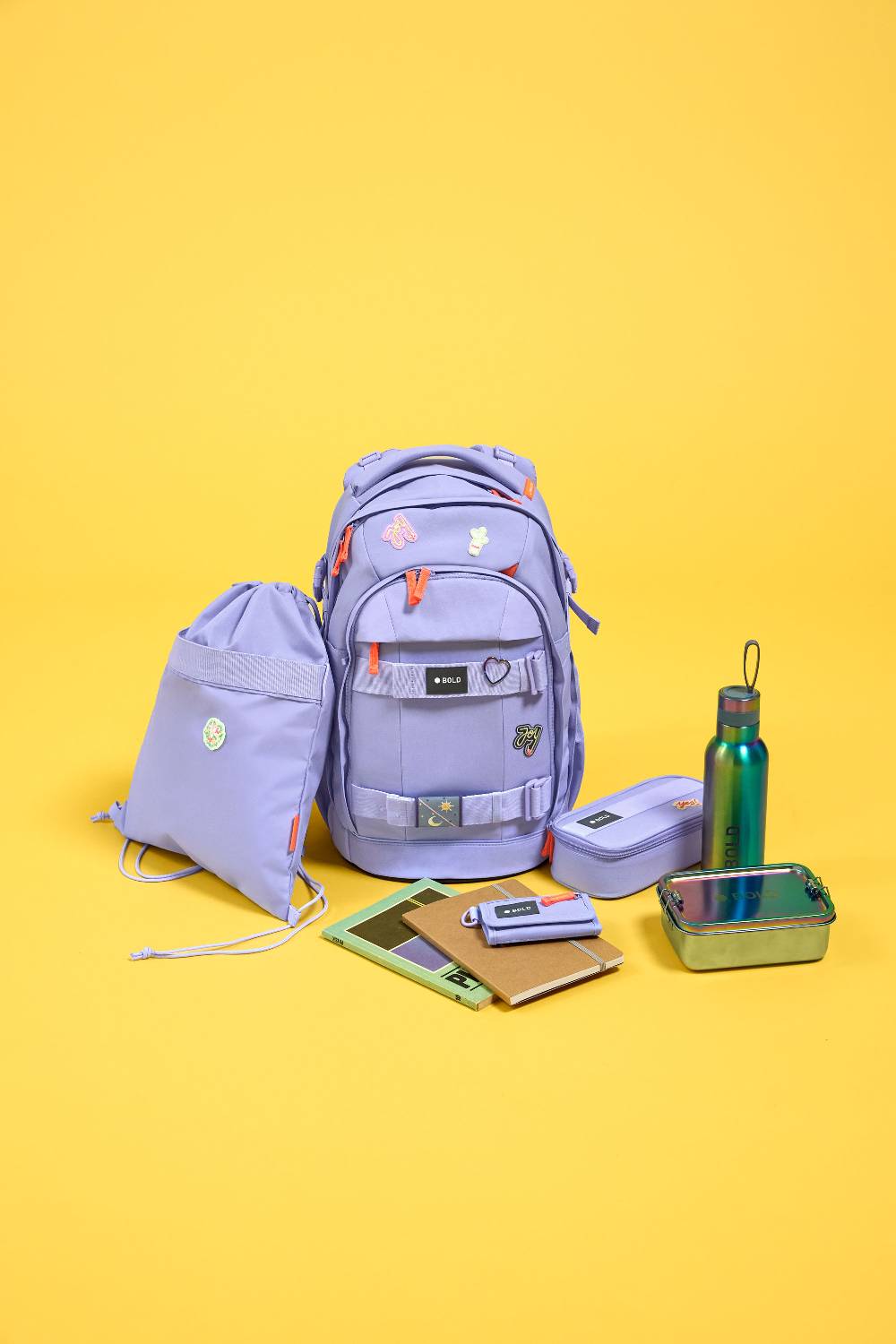 Lässig Schulrucksack - BOLD Origin, Lavendel Wochenangebot
