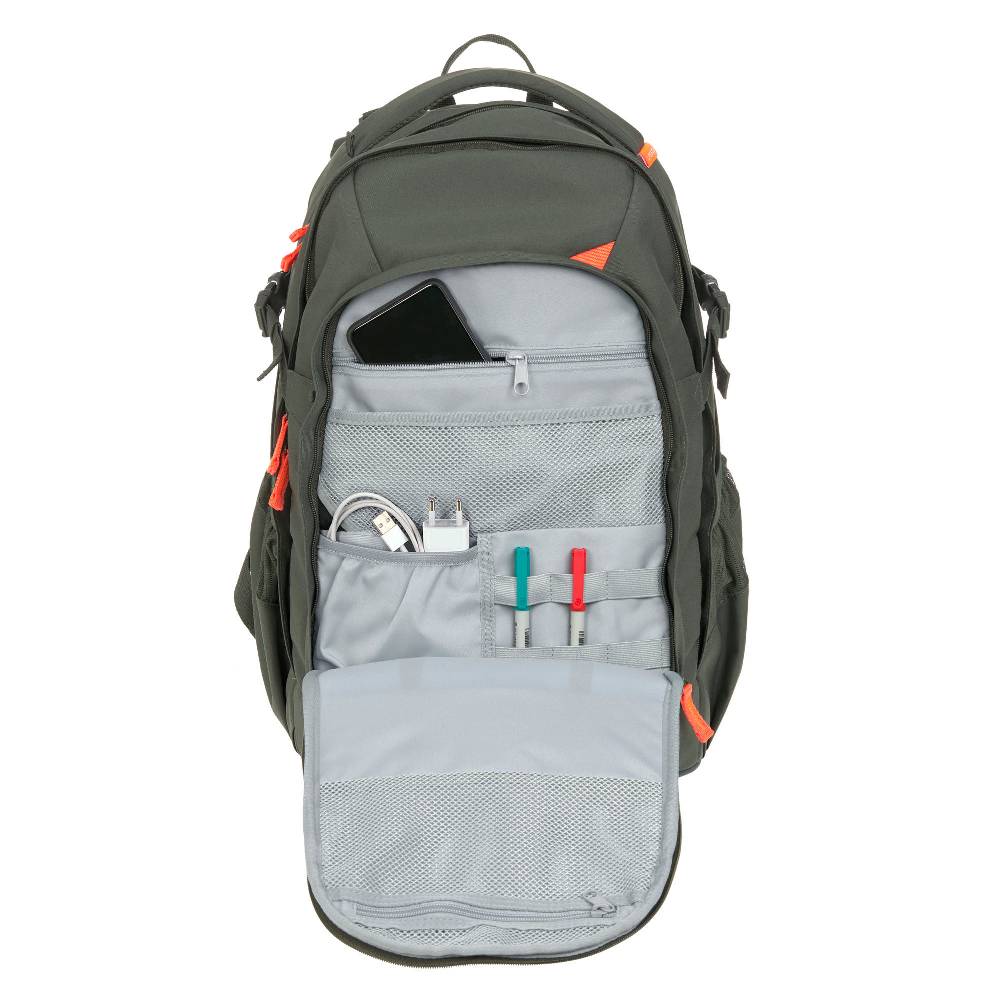 Lässig Schulrucksack - BOLD Origin, Oliv Kostenlose Rückgabe