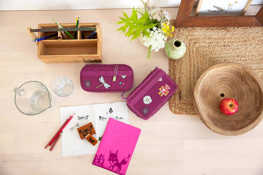 Lässig Federmäppchen - Unique Speckles Berry Sonderangebot der Fabrik