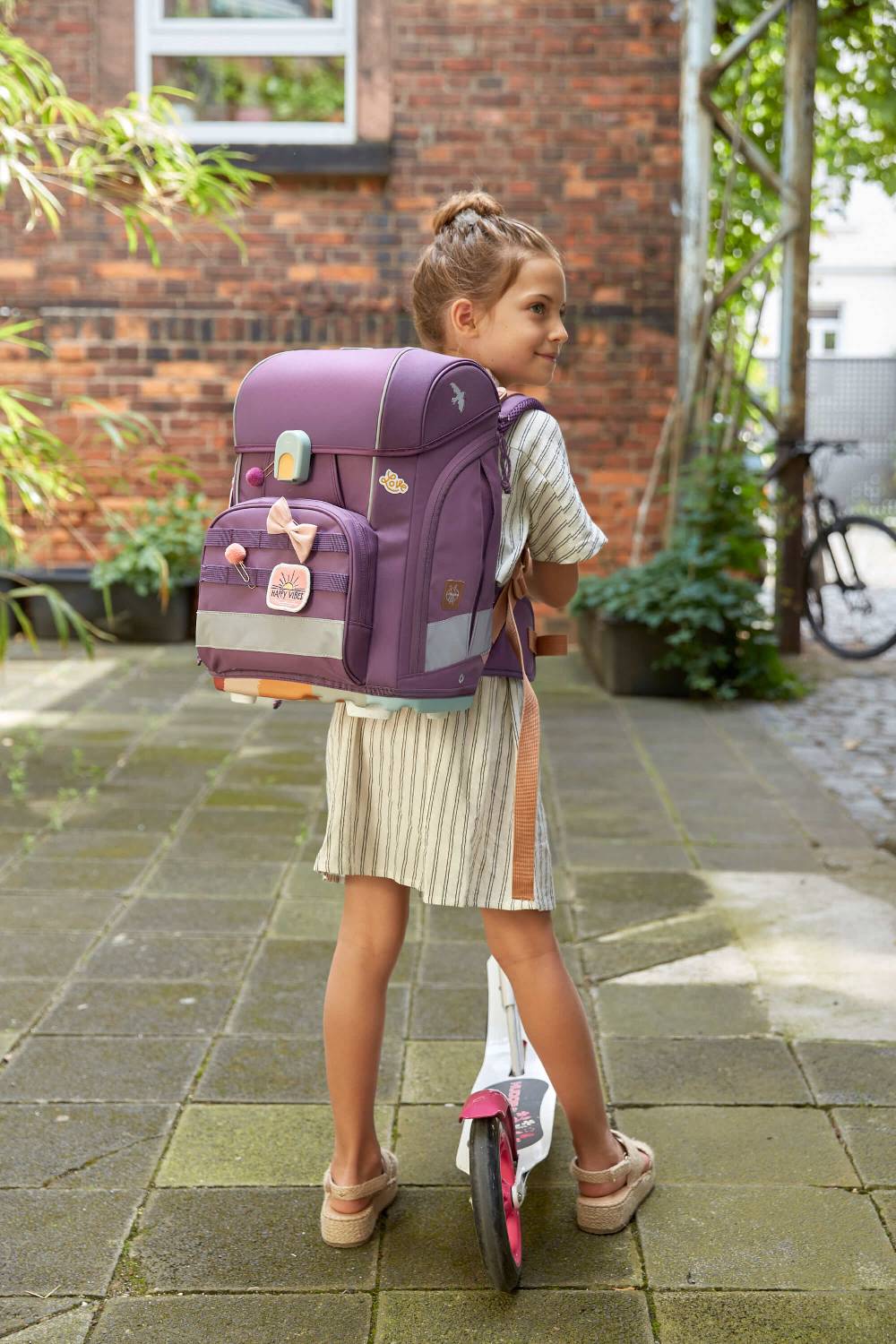 Lässig Schulranzen Set 7-teilig, Boxy Unique Purple Vierteljährliche Förderung