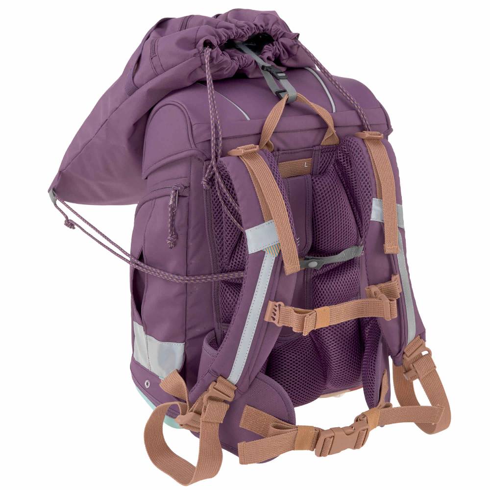 Lässig Schulranzen Set 7-teilig, Boxy Unique Purple Vierteljährliche Förderung