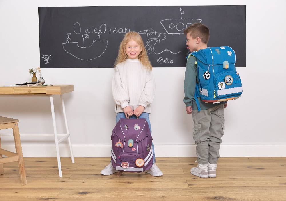 Lässig Schulranzen Set 7-teilig, Flexy Unique Purple Bis zu 55% Rabatt