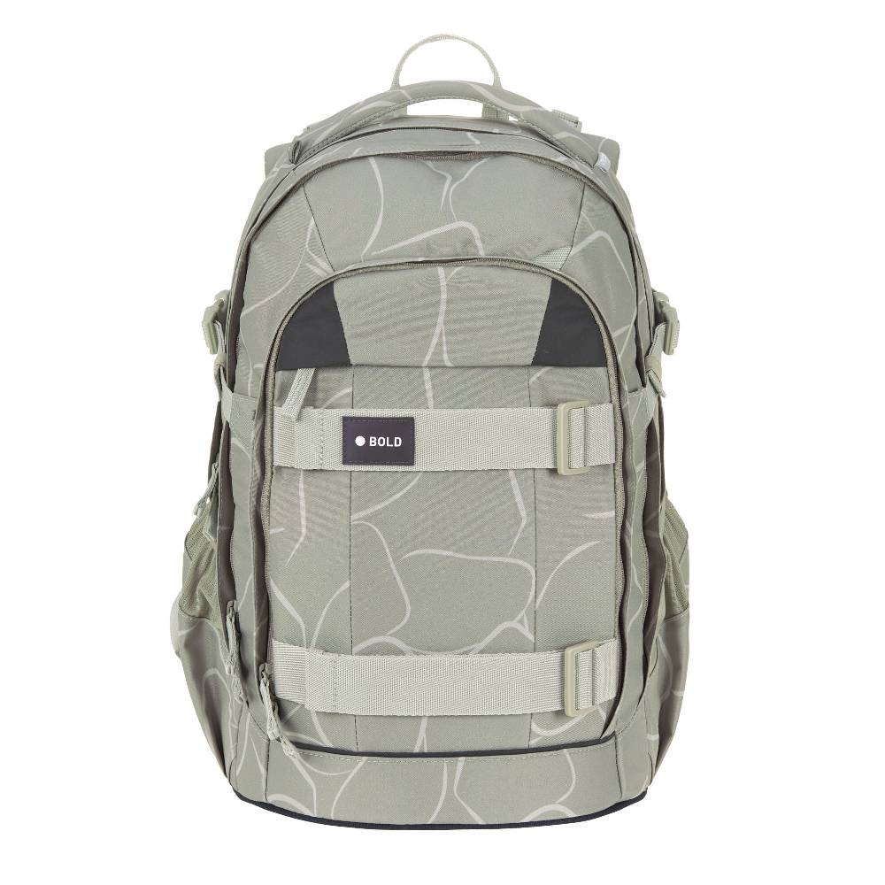 Lässig Schulrucksack - BOLD Origin Curve, Grün Super Rabatt