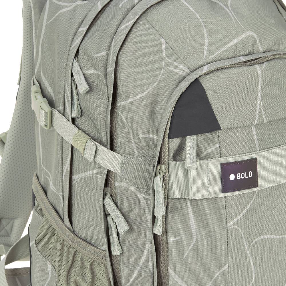 Lässig Schulrucksack - BOLD Origin Curve, Grün Super Rabatt