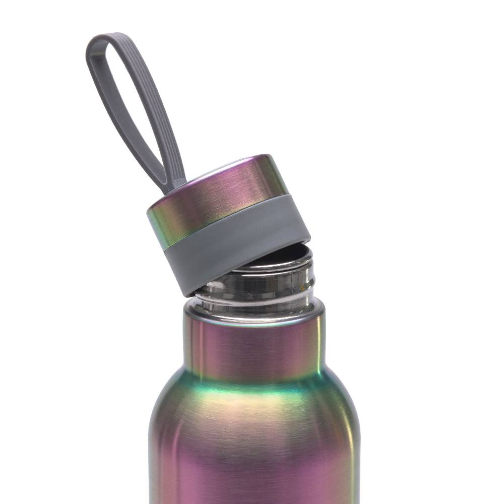 Lässig Edelstahl Trinkflasche - BOLD Rainbow, Bunt Clearance-Verkauf