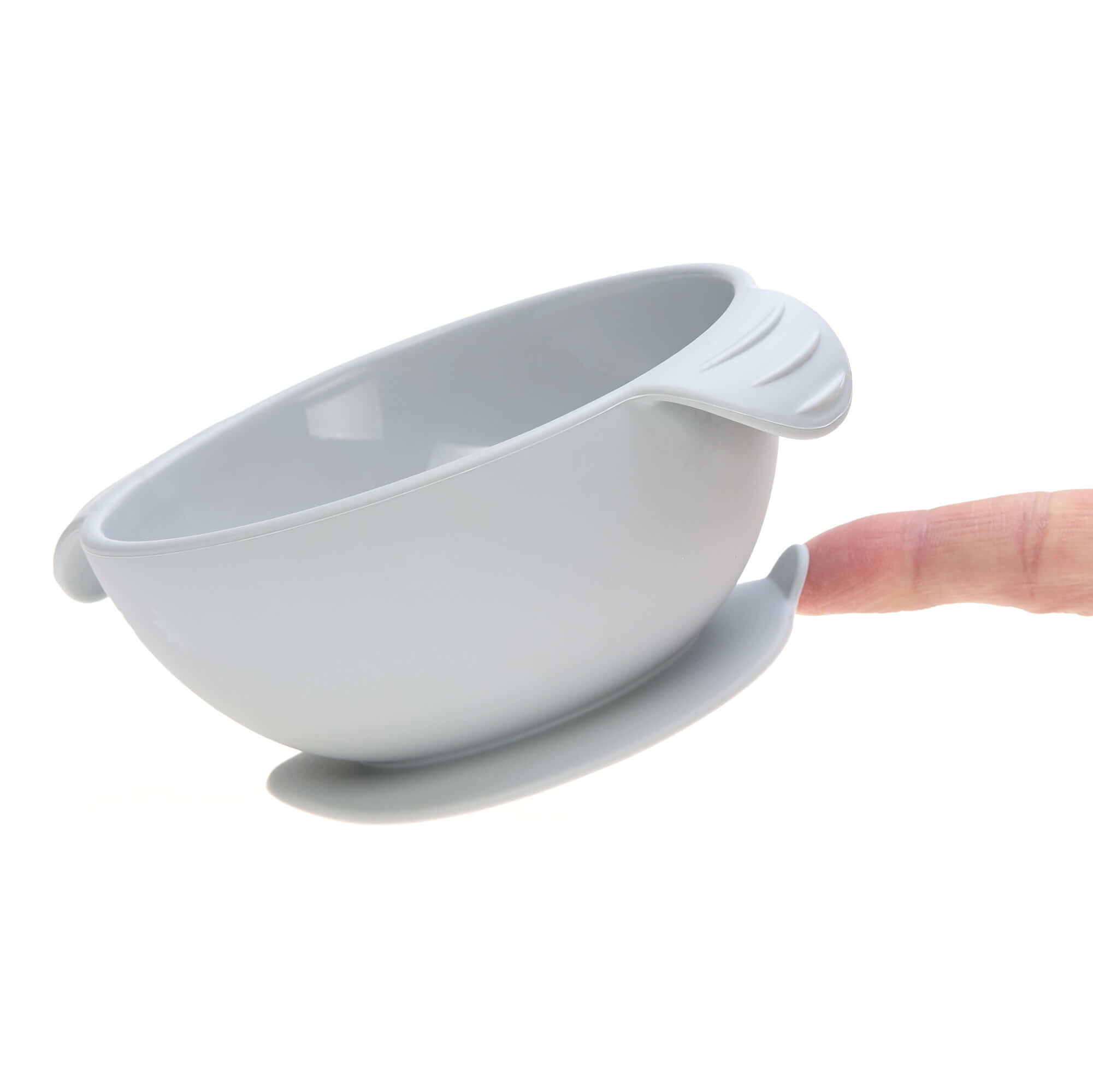 Lässig Silikon Schale - Bowl, Grey Schlussverkauf