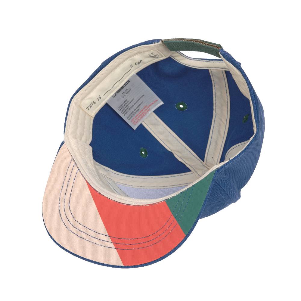 Lässig Kinder Cap - Little Gang, Smile Blau Fabrikverkauf