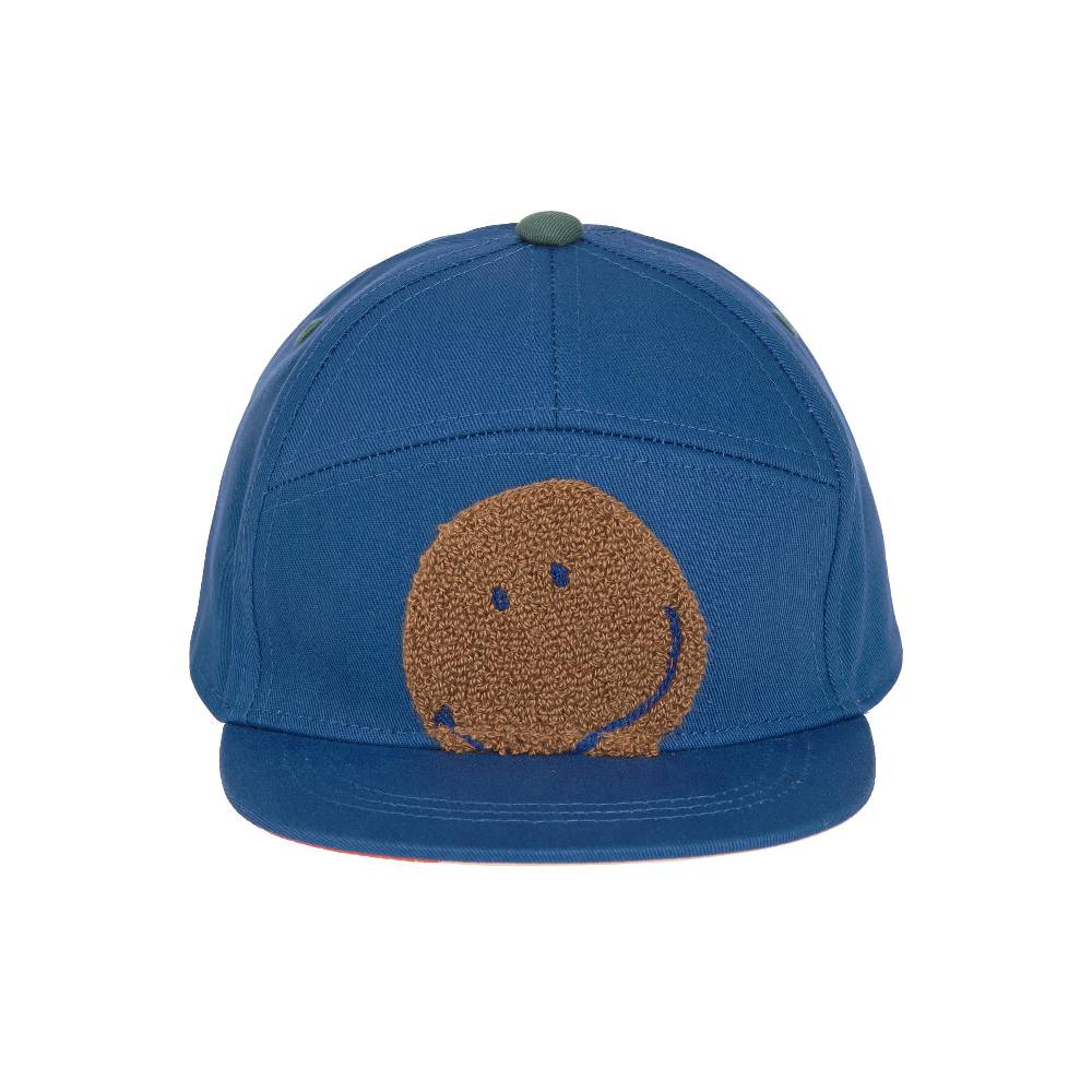 Lässig Kinder Cap - Little Gang, Smile Blau Fabrikverkauf