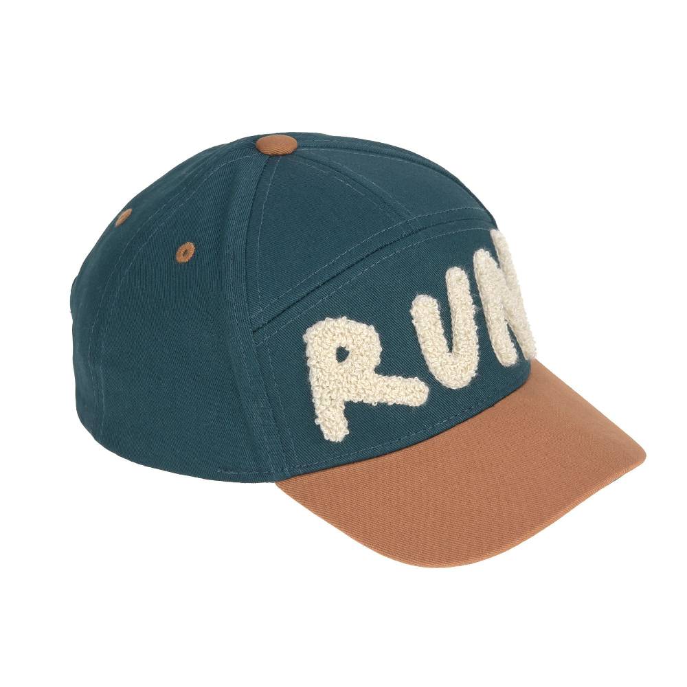 Lässig Basecap Kinder - Run, Braun Blau