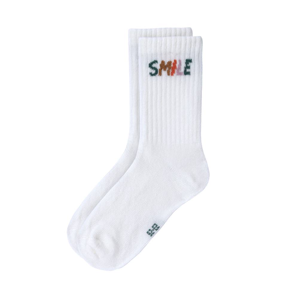 Lässig Tennissocken Kinder 3er-Set - Little Gang, Smile Weiß Begrenztes Angebot