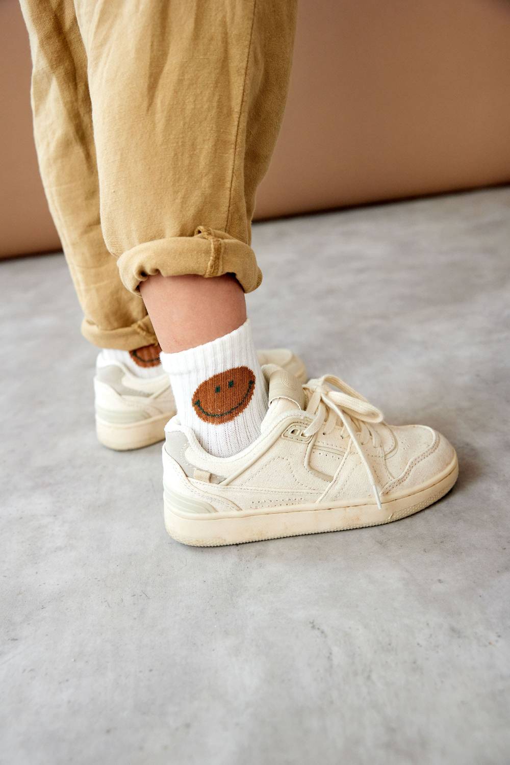 Lässig Tennissocken Kinder 3er-Set - Little Gang, Fun Weiß Online Shopping