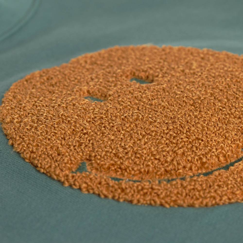 Lässig Kinder Pullover - Bio Baumwolle, Little Gang, Smile Grün Muttertagsangebot