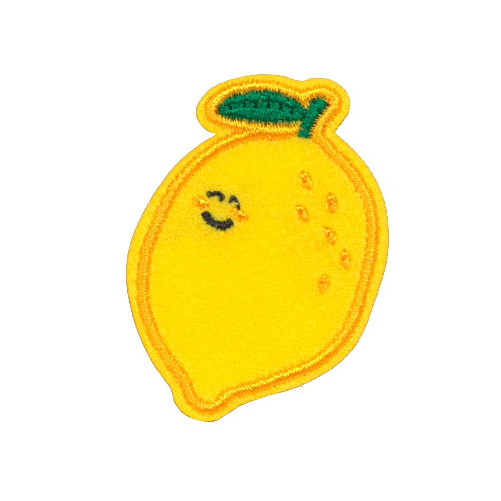 Lässig Textil-Sticker (3 Stk) - Stick on, Früchte Neuheiten