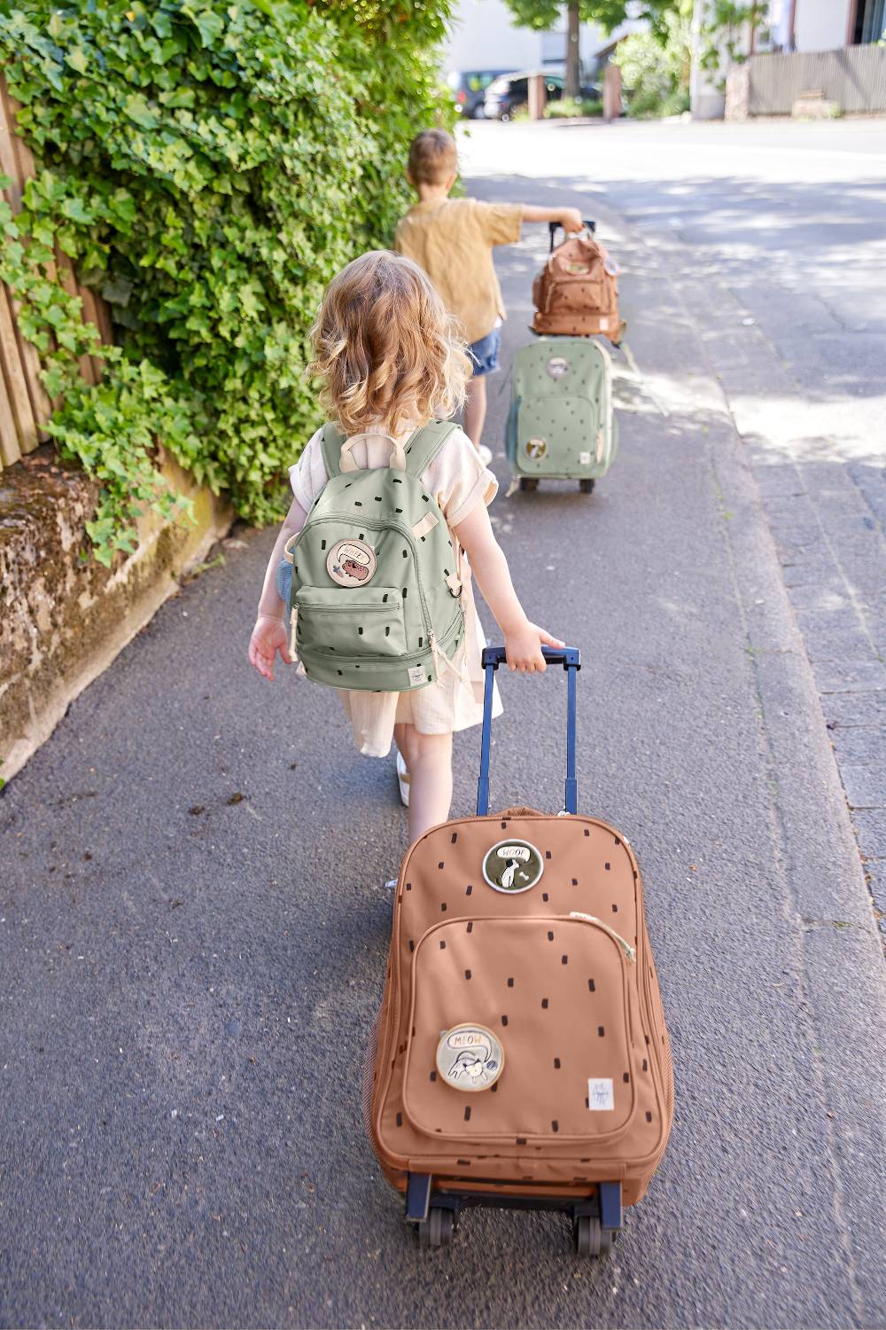 Lässig Kinderkoffer - Trolley Happy Prints, Karamell Tägliche Deals