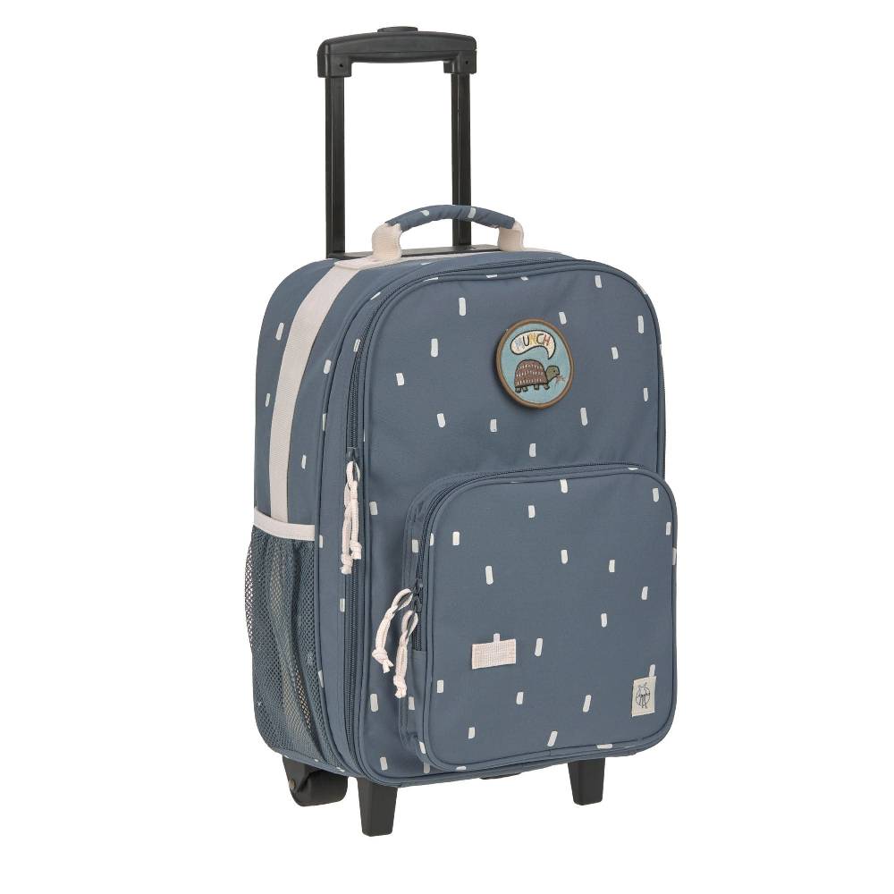 Lässig Kinderkoffer - Trolley Happy Prints, Dunkelblau Sonderangebote