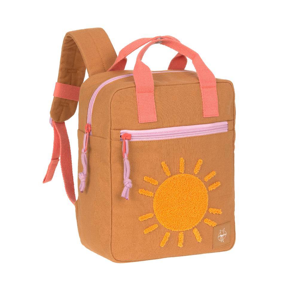 Lässig Kindergartenrucksack Square Little One & Me - Small, Karamell Neueste Stile