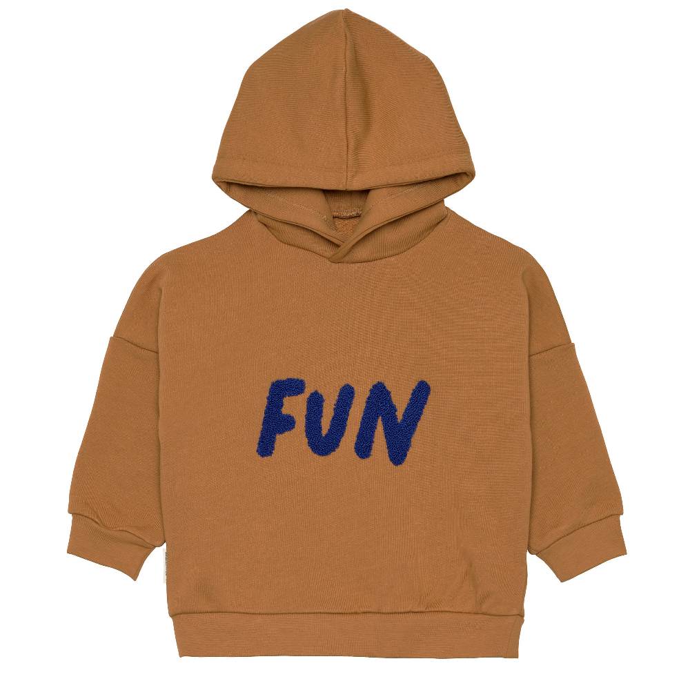 Lässig Hoodie Kinder - Bio Baumwolle, Little Gang, Fun Karamell Bis zu 60% Rabatt