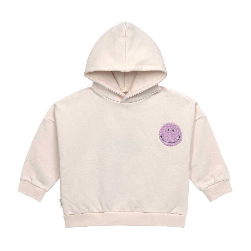Lässig Hoodie Kinder - Bio Baumwolle, Little Gang, Smile Weiß Bis zu 65% Rabatt