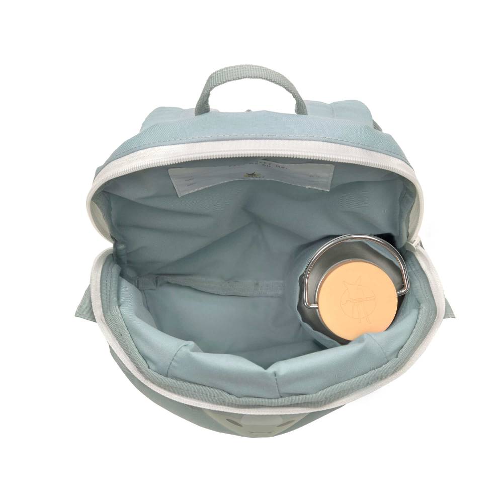 Lässig Kindergartenrucksack Tiny - Dinosaurier, Grau Nur für heute