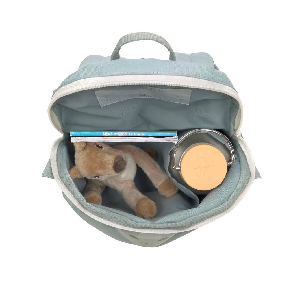 Lässig Kindergartenrucksack Tiny - Dinosaurier, Grau Nur für heute