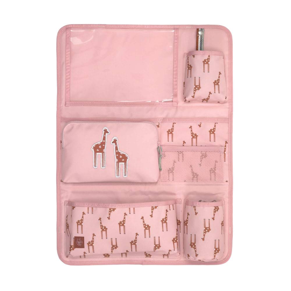 Lässig Auto Organizer Kinder - Safari, Giraffe