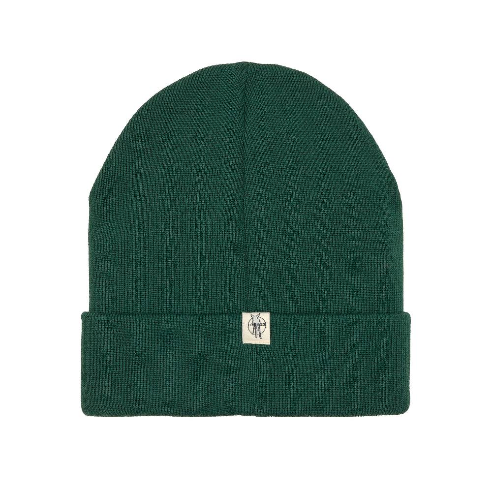 Lässig Beanie Mütze Kinder - Merino Wolle, Little Gang, Smile Grün Speichern exportieren
