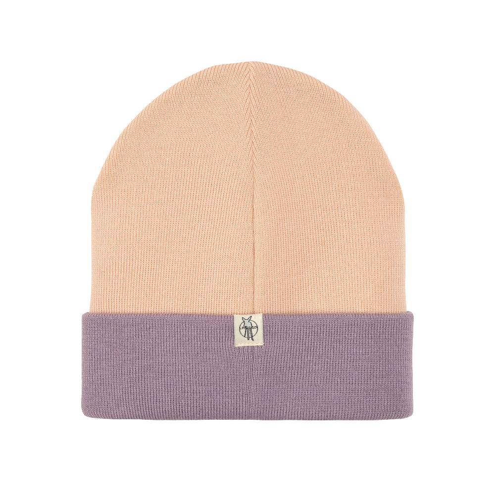 Lässig Beanie Mütze Kinder - Merino Wolle, Little Gang, Happy Rosa Black Friday Preise