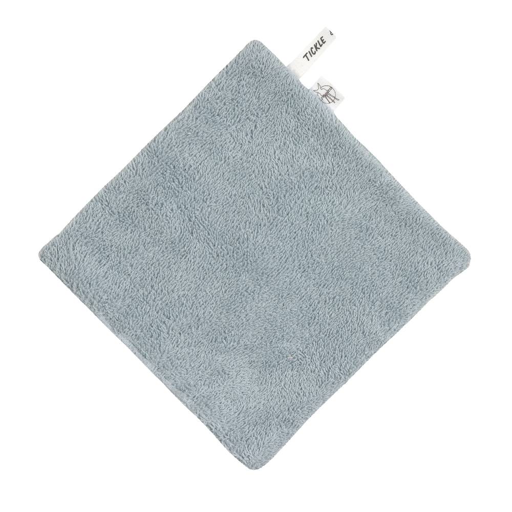 Lässig Musselin Waschlappen Baby 3er Set, Hellblau im Angebot