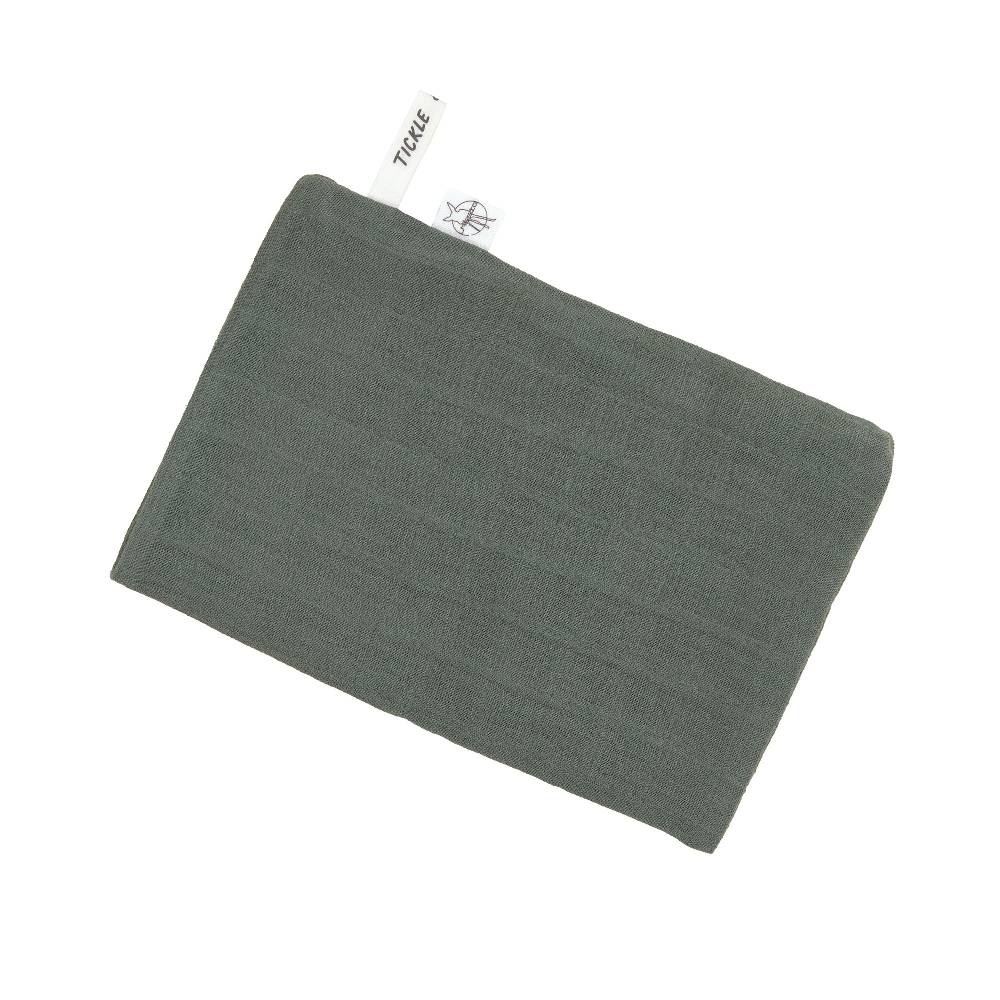 Lässig Mull Waschlappen Baby 3er Set, Petrolgrün Günstiger Verkauf