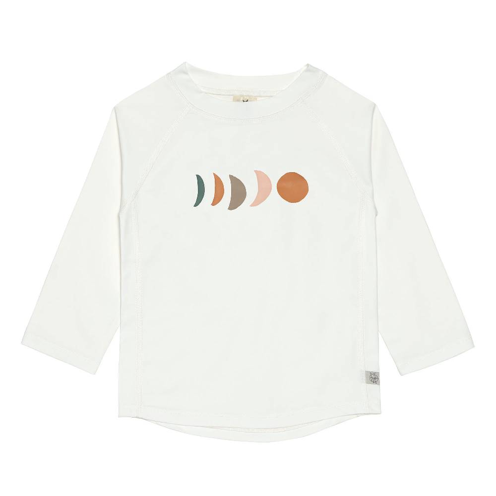 Lässig UV Shirt Kinder Langarm - Mond, Weiß Günstig kaufen