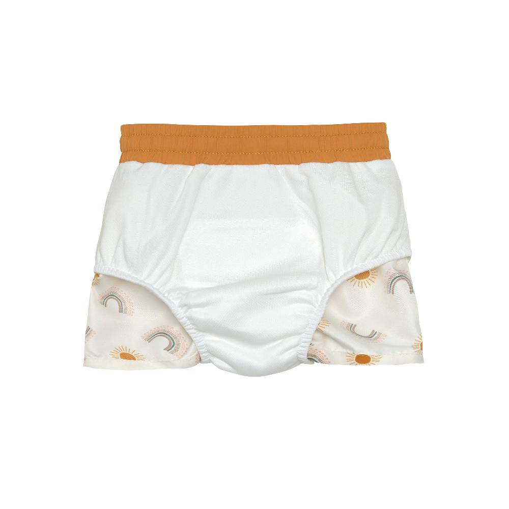 Lässig Badehose Baby - Regenbogen, Weiß Begrenztes Angebot