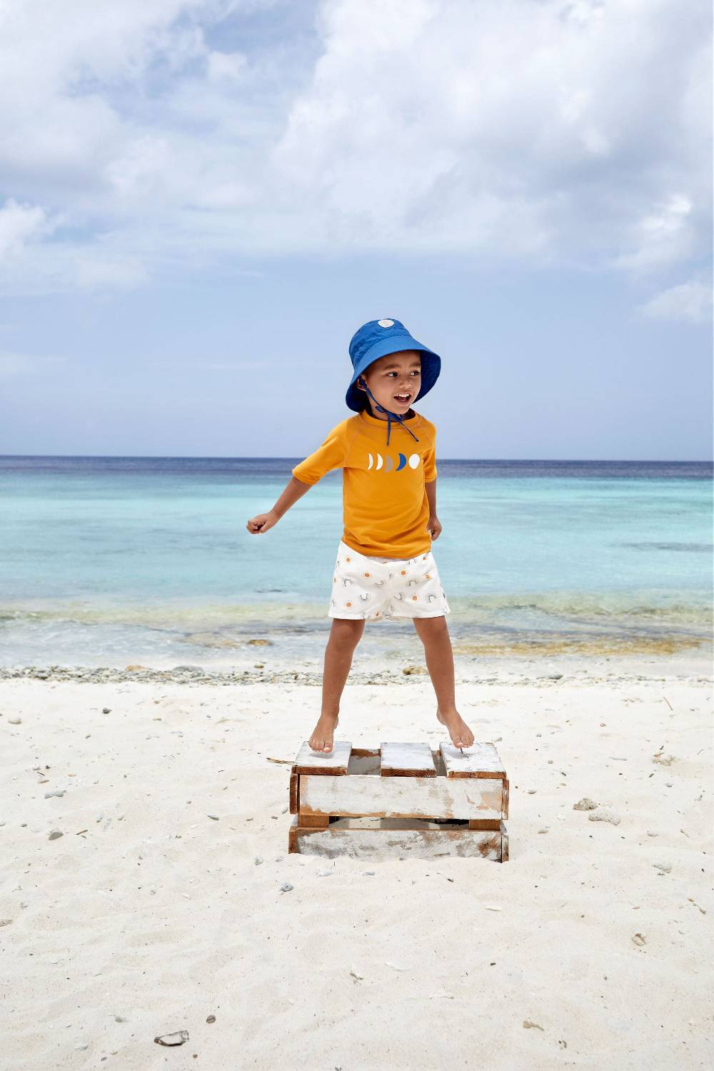 Lässig Badehose Baby - Regenbogen, Weiß Begrenztes Angebot