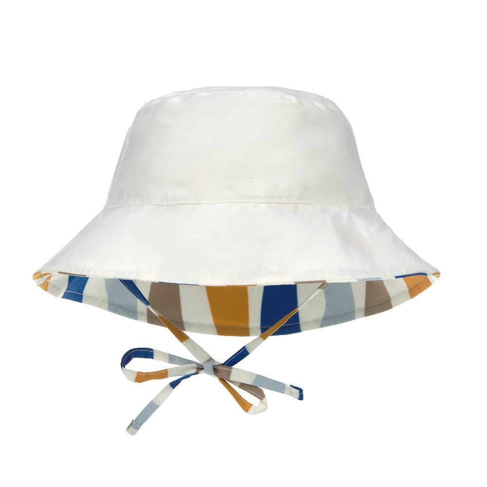 Lässig Sonnenhut Kinder (UV Schutz) - Wellen, Blau Weiß Weihnachtsangebot