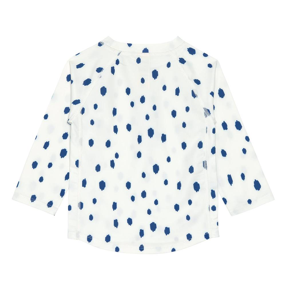 Lässig UV Shirt Kinder Langarm - Punkte, Blau Weiß Valentinstagsangebot
