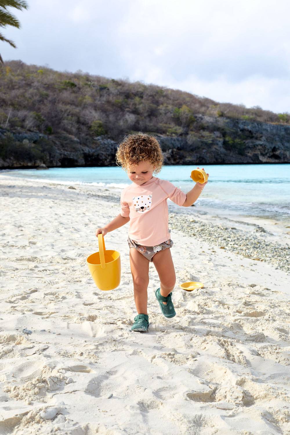 Lässig UV Shirt Kinder Kurzarm - Leopard, Rosa Neueste Mode
