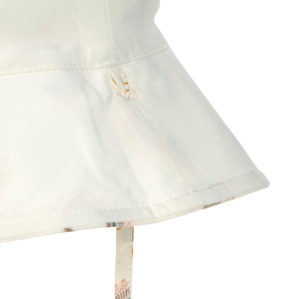 Lässig Sonnenhut Kinder (UV Schutz) - Regenbogen, Weiß Wochenangebot