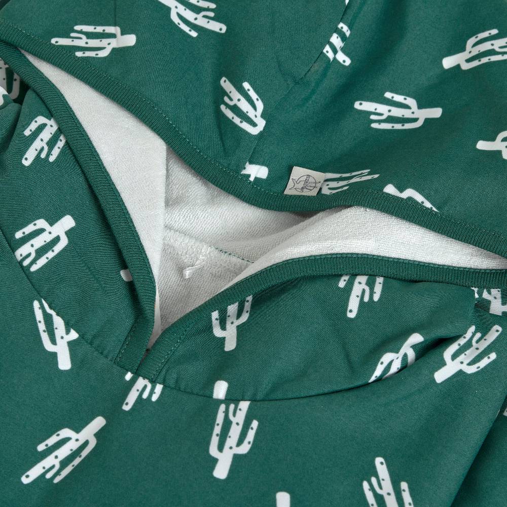 Lässig UV Badeponcho Kinder - Kaktus, Grün Discount Store für neue Produkte