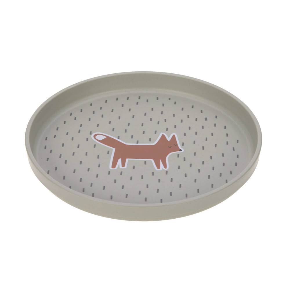 Lässig Kindergeschirr Set (Teller - Schüssel - Becher - Löffel), Little Forest Fuchs 50% Rabatt mit kostenlosem Versand