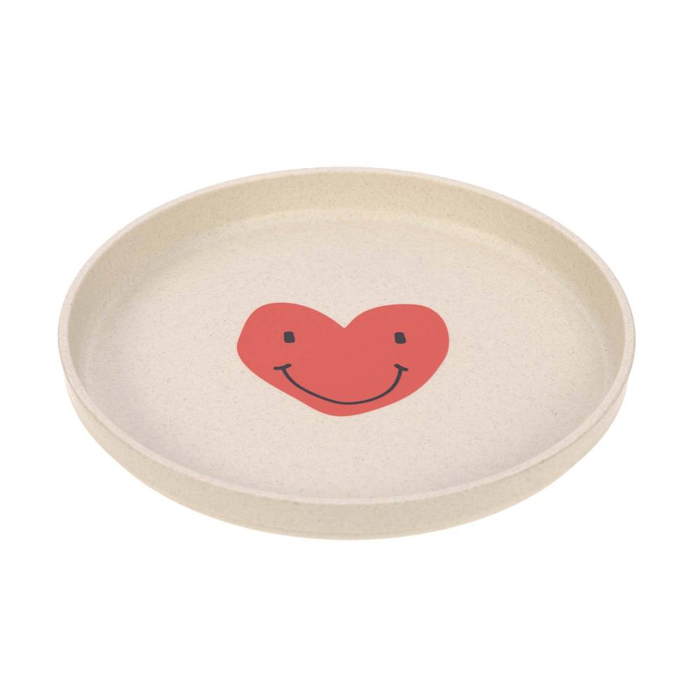Lässig Kindergeschirr Set (Teller - Schüssel - Becher - Löffel) - Happy Rascals, Herz Günstiger Verkauf