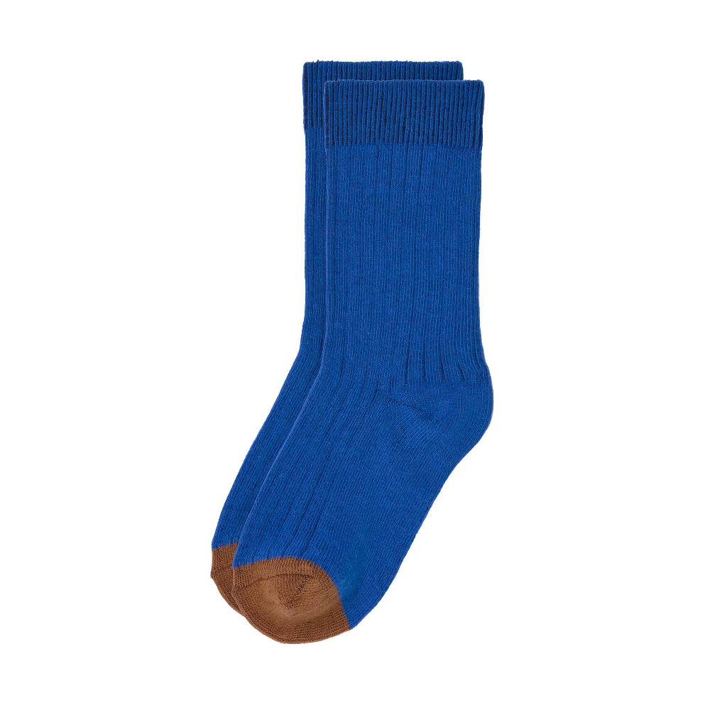 Lässig Kinder Socken 5er Set - Little Gang, Blau Weiß Karamell Fabrikpreis