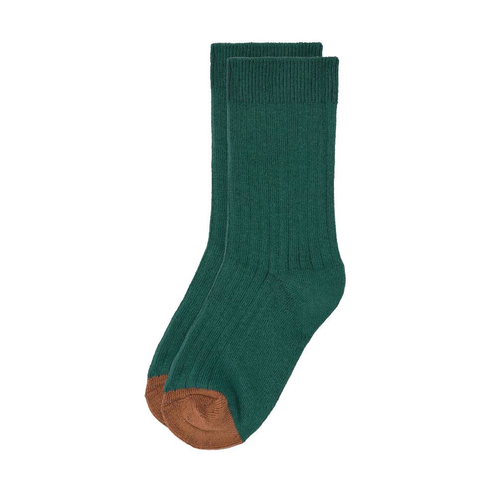 Lässig Kinder Socken 5er Set - Little Gang, Grün Weiß Karamell Sonderangebot