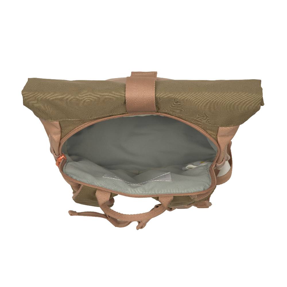 Lässig Kindergartenrucksack Rolltop - Nature, Braun Flash Sale
