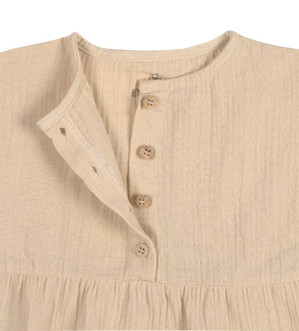 Lässig Kinderkleid - Bio Baumwolle, Nature, Beige Jubiläumsangebot